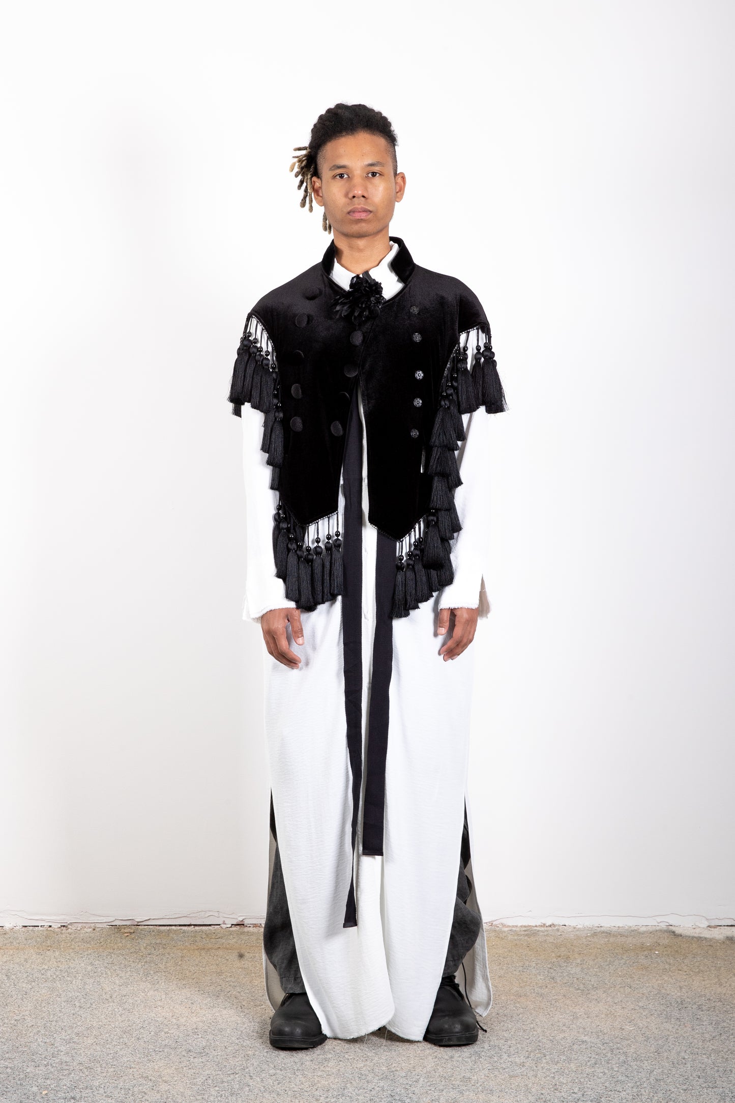 Velvet Military Jacket