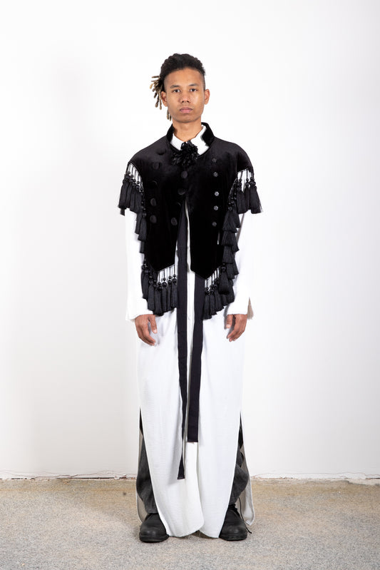 Velvet Military Jacket