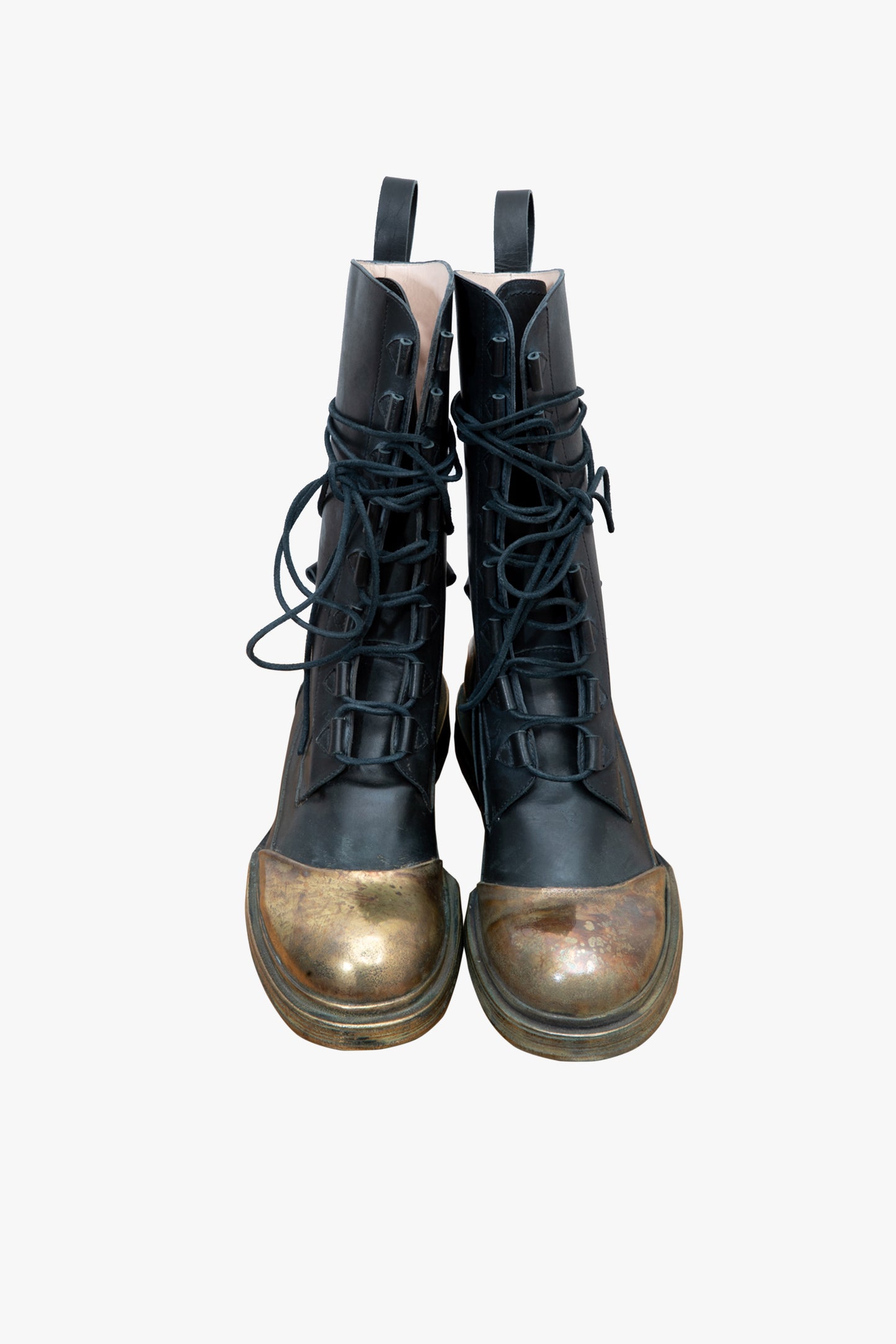 Metal Hel Boots