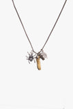 CN578 Spider charms Necklace