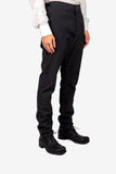 P-157 REFLECTIVE SLIM ANKLE LOW CROTCH TROUSERS WITH INTERNAL BELT AND 3D POCKET