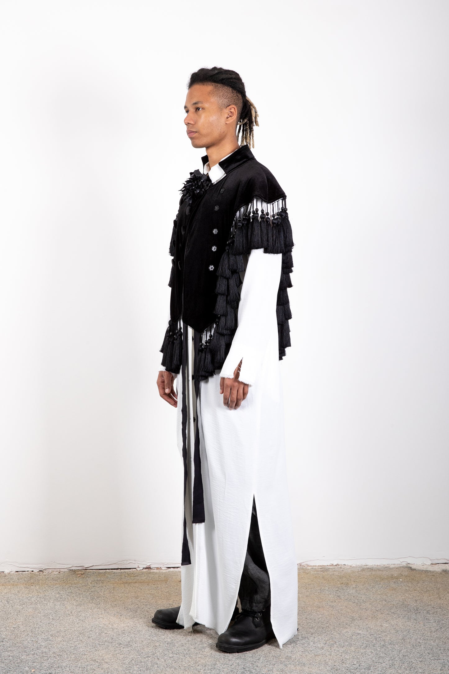 Velvet Military Jacket